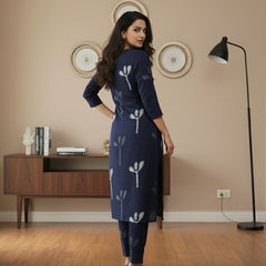 Classic Printed Coord Set for Daily and Casual Wear