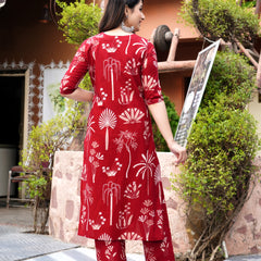 Classic Printed Coord Set for Daily and Casual Wear