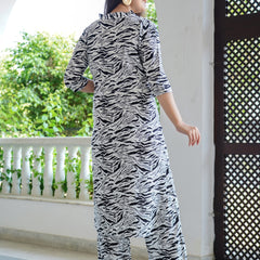 Classic Printed Coord Set for Daily and Casual Wear