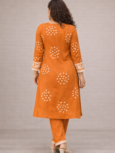 Classic Embroidered Coord Set for Daily and Casual Wear