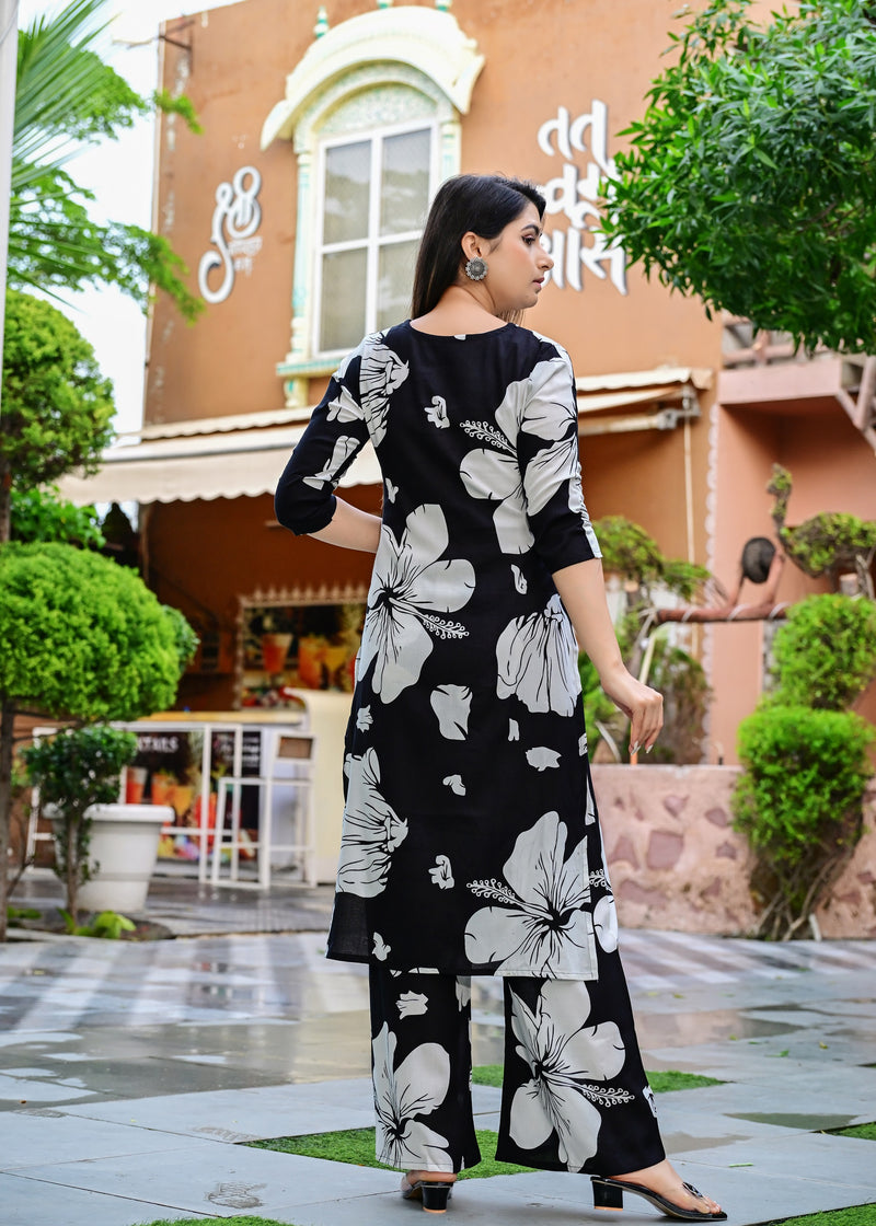 Classic Printed Coord Set for Daily and Casual Wear