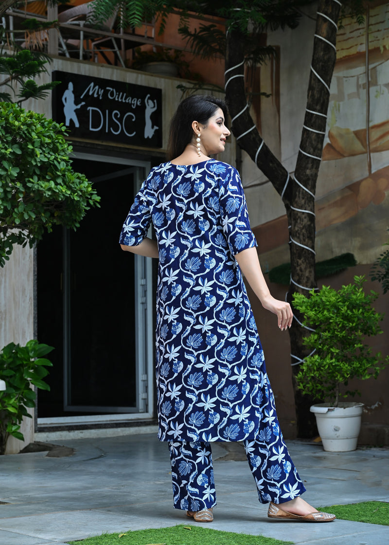 Classic Printed Coord Set for Daily and Casual Wear