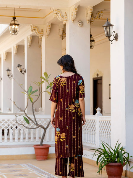 Printed Co-ord Set for Women