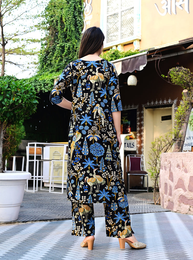 Classic Printed Coord Set for Daily and Casual Wear