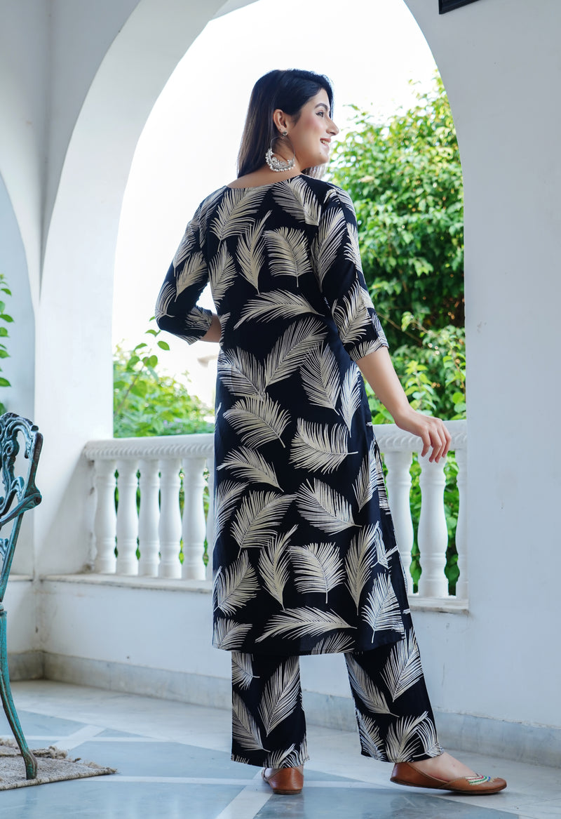 Classic Printed Coord Set for Daily and Casual Wear