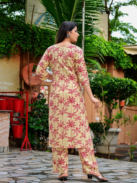 Classic Printed Coord Set for Daily and Casual Wear