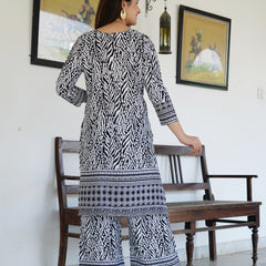 Classic Printed Coord Set for Daily and Casual Wear