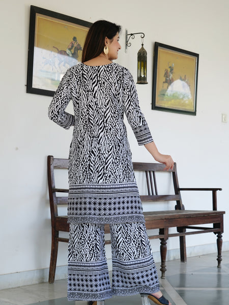 Classic Printed Coord Set for Daily and Casual Wear