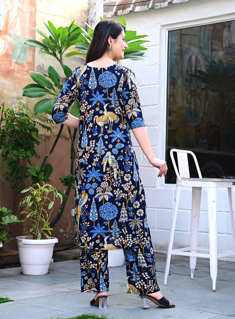 Classic Printed Coord Set for Daily and Casual Wear