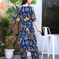 Classic Printed Coord Set for Daily and Casual Wear