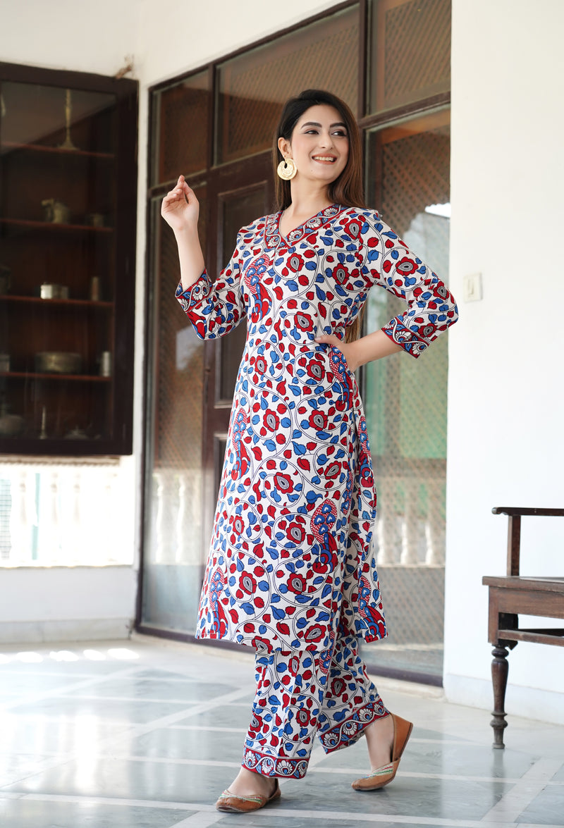 Classic Printed Coord Set for Daily and Casual Wear