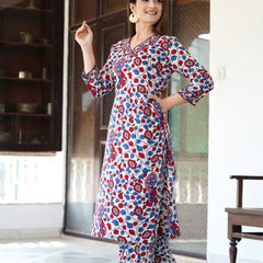 Classic Printed Coord Set for Daily and Casual Wear