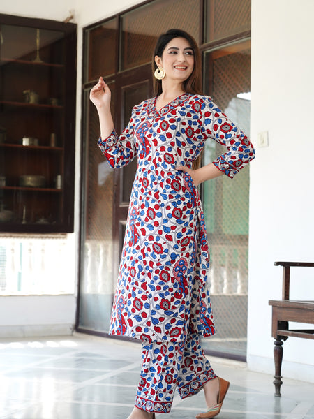 Classic Printed Coord Set for Daily and Casual Wear