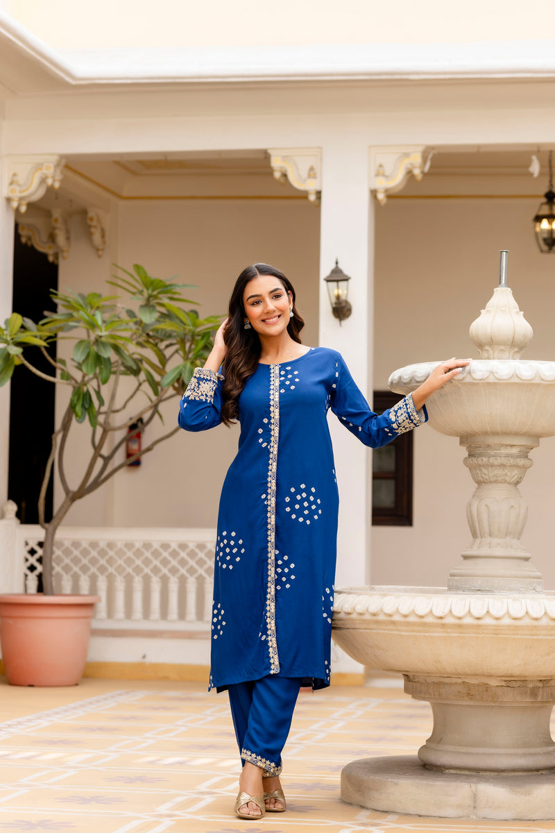 Classic Embroidered Co-ord Set Image