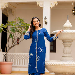 Classic Embroidered Co-ord Set Image