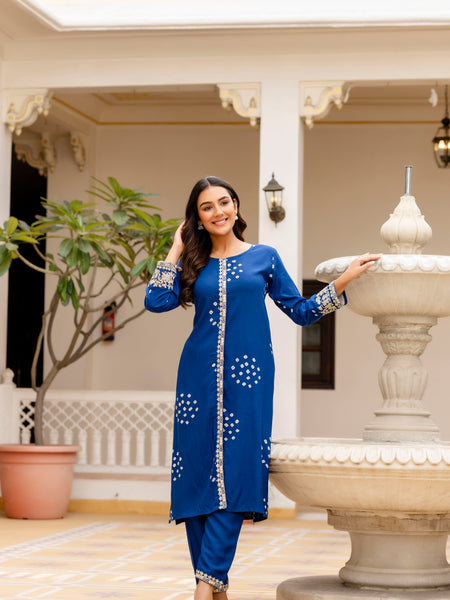 Classic Embroidered Co-ord Set Image