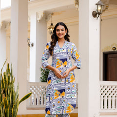 Classic Printed Coord Set Front 