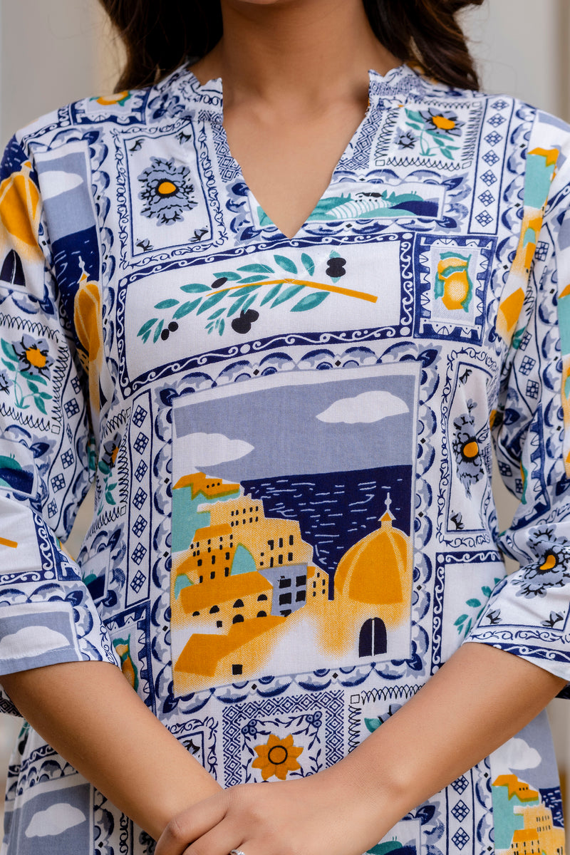 Classic Printed Coord Set