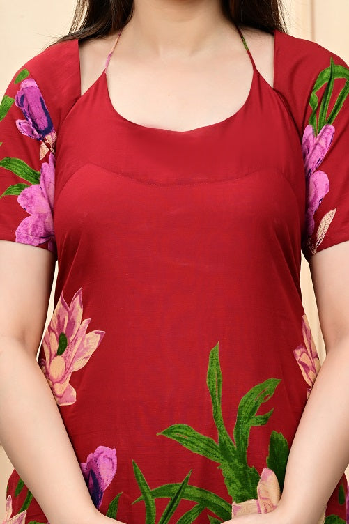 Trendy Printed Coord Set with Short Kurti and Palazzo