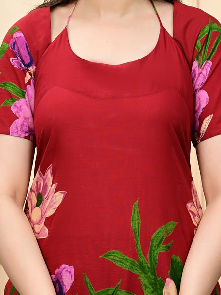 Trendy Printed Coord Set with Short Kurti and Palazzo