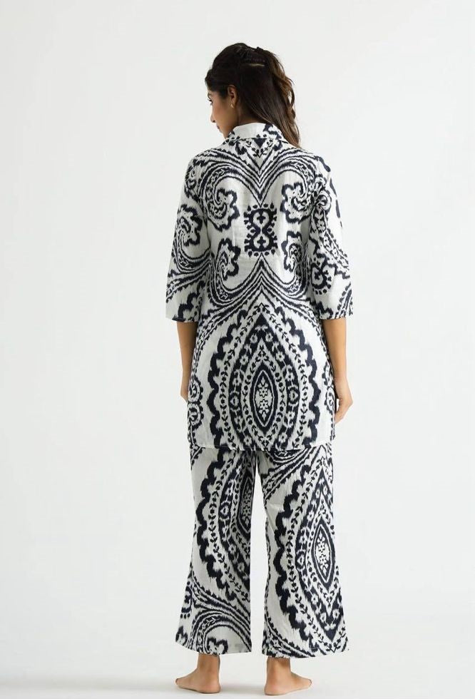 Classic Printed Coord Set for Daily and Casual Wear