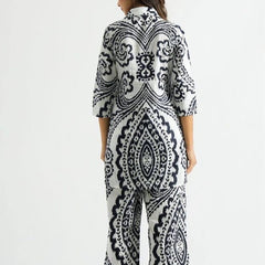 Classic Printed Coord Set for Daily and Casual Wear