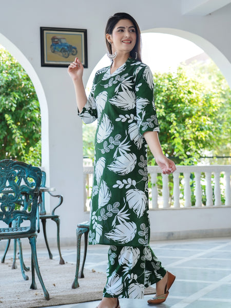 Classic Printed Coord Set for Daily and Casual Wear