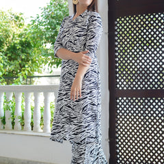 Classic Printed Coord Set for Daily and Casual Wear