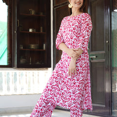 Classic Printed Coord Set for Daily and Casual Wear