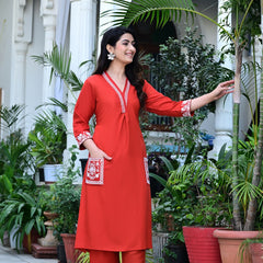 Classic Printed Coord Set for Daily and Casual Wear