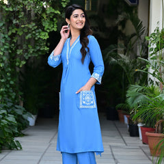 Classic Printed Coord Set for Daily and Casual Wear