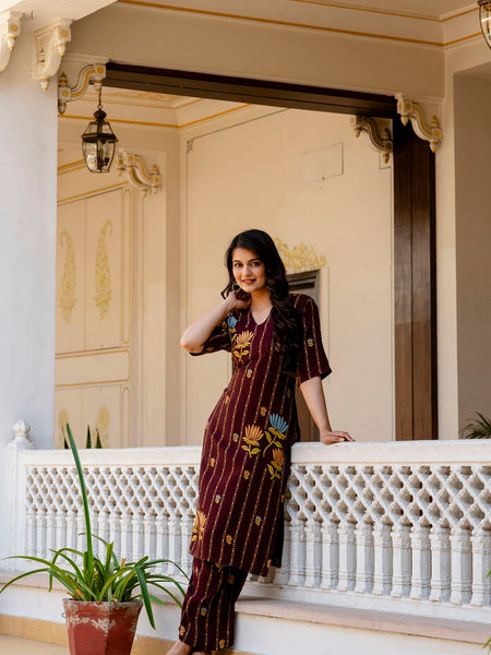 Printed Co-ord Set for Women