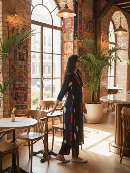 Classic Printed Coord Set for Daily and Casual Wear