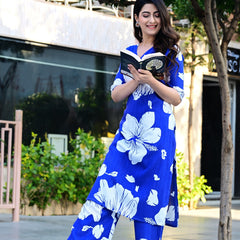 Classic Printed Coord Set for Daily and Casual Wear