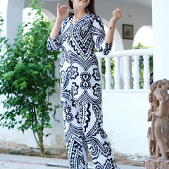 Classic Printed Coord Set for Daily and Casual Wear