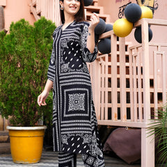 Classic Printed Coord Set for Daily and Casual Wear