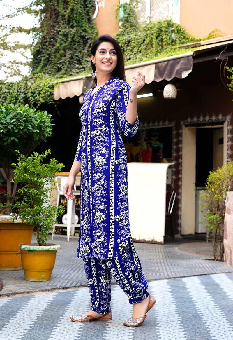 Classic Printed Coord Set for Daily and Casual Wear