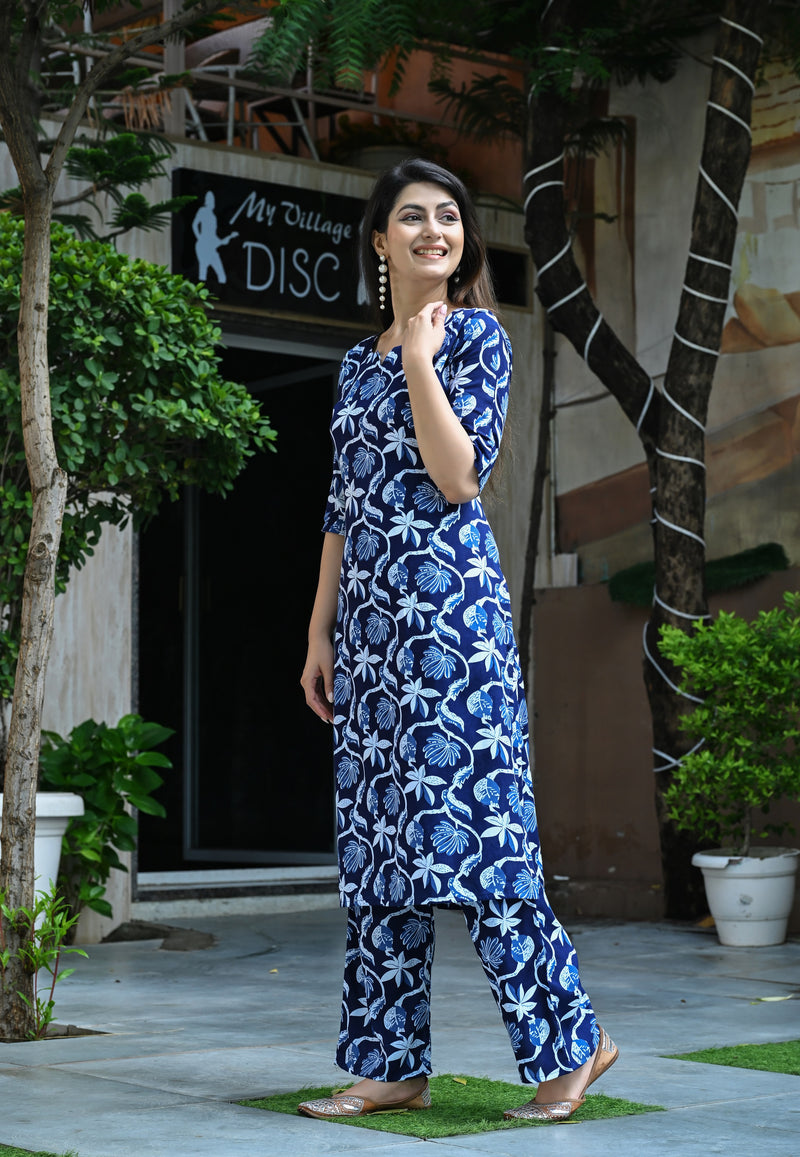 Classic Printed Coord Set for Daily and Casual Wear