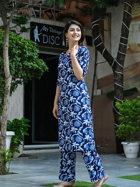 Classic Printed Coord Set for Daily and Casual Wear