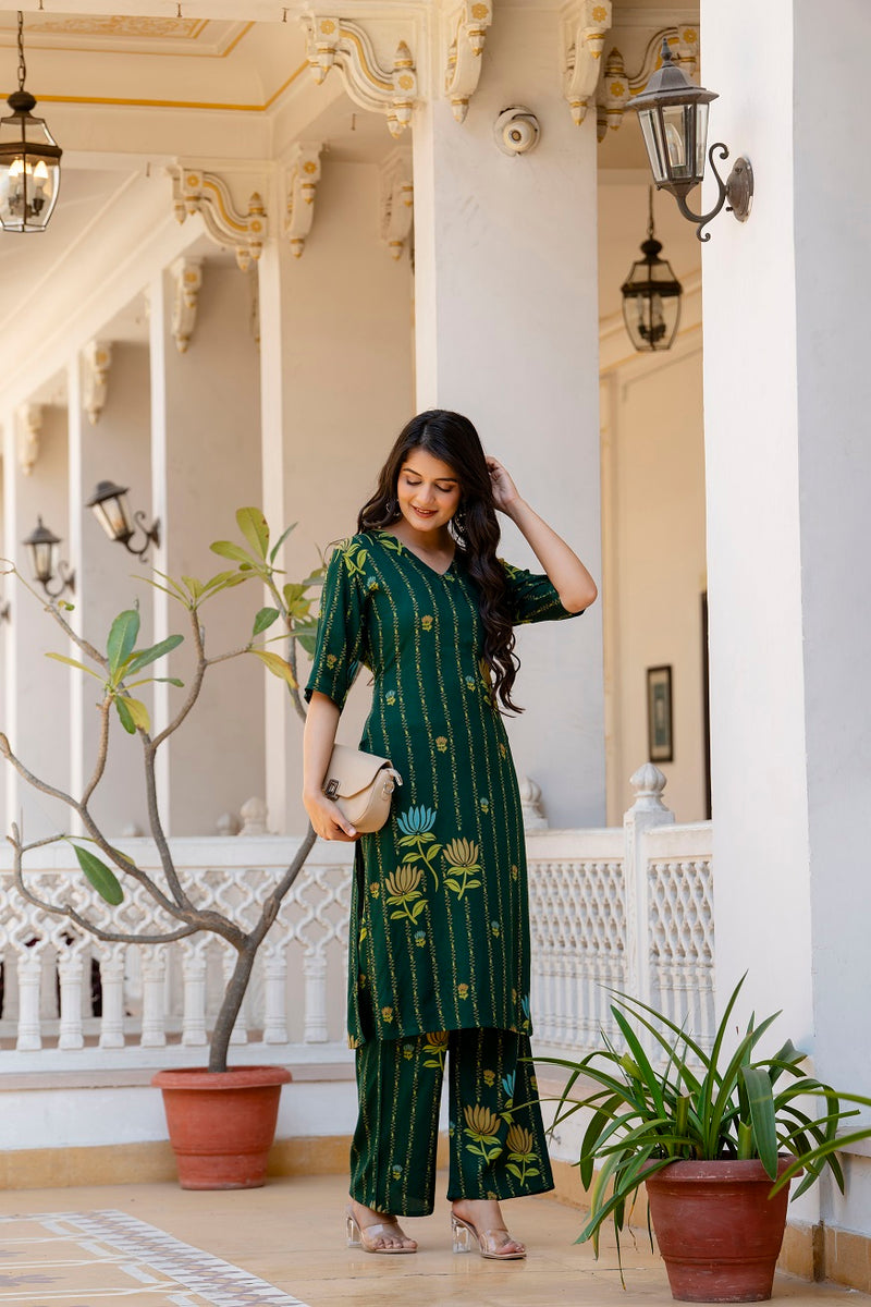 Printed Co-ord Set for Women