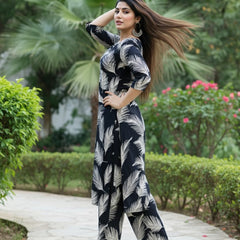 Classic Printed Coord Set for Daily and Casual Wear