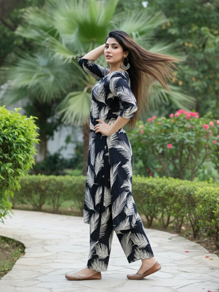 Classic Printed Coord Set for Daily and Casual Wear