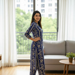 Classic Printed Coord Set for Daily and Casual Wear