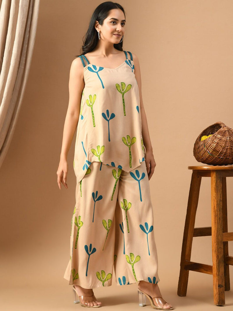 Classic Printed Coord Set for Daily and Casual Wear