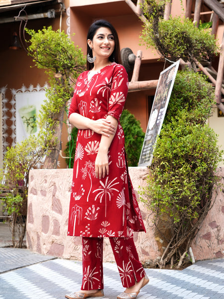 Classic Printed Coord Set for Daily and Casual Wear