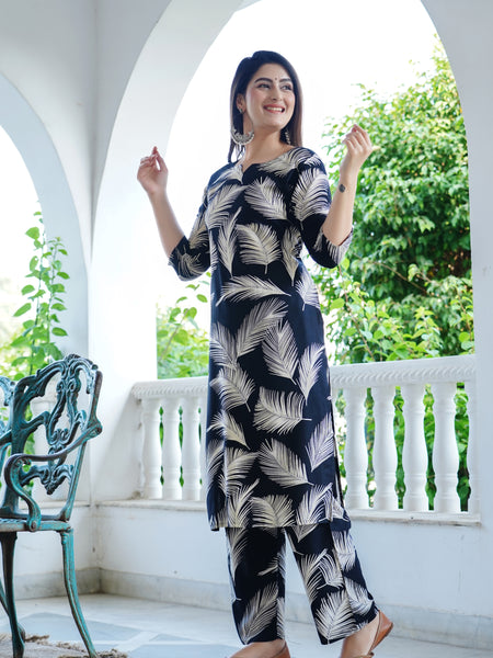 Classic Printed Coord Set for Daily and Casual Wear