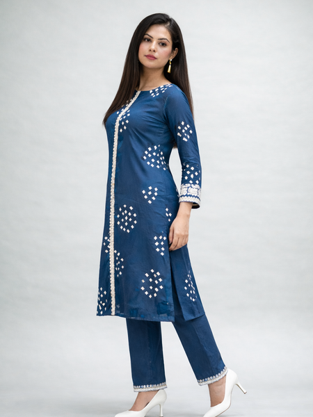 Classic Embroidered Coord Set for Daily and Casual Wear