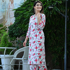 Classic Printed Coord Set for Daily and Casual Wear