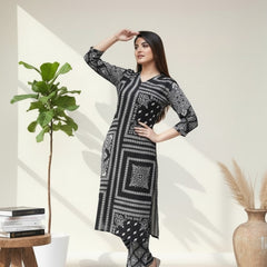 Classic Printed Coord Set for Daily and Casual Wear