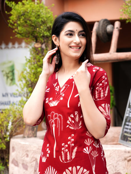 Classic Printed Coord Set for Daily and Casual Wear